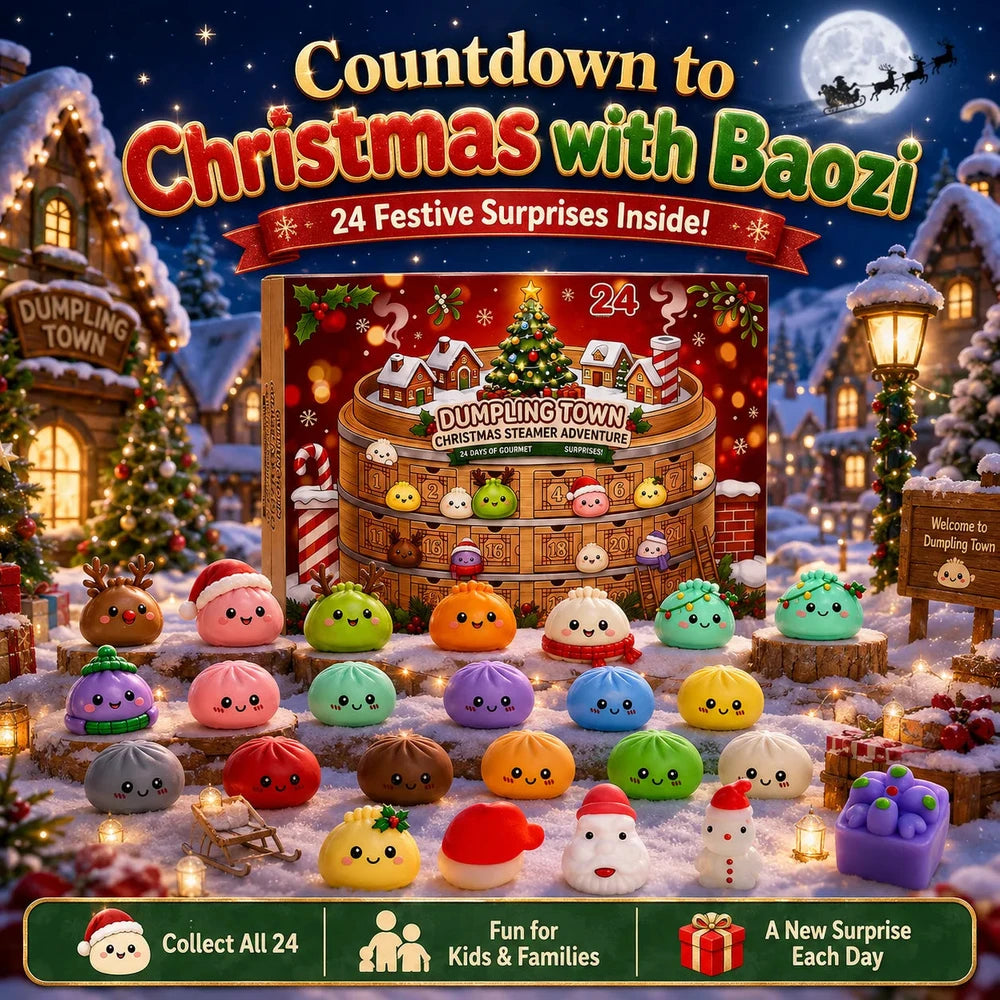 Christmas Dumpling Squishies Advent Calendar