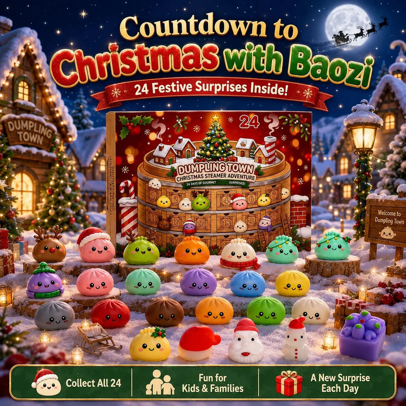 Christmas Dumpling Squishies Advent Calendar