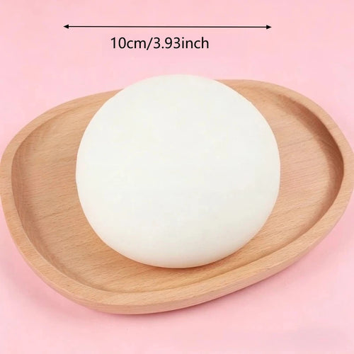 Big Squishy Bread Stress Ball Fidget Toy Soft Bun Squeeze Ball Stress