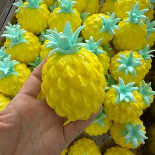 Crunchy Pineapple Stress Ball Fidget Squishy for Pressure Release