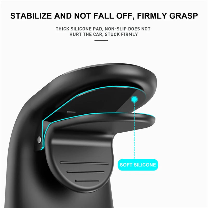 Magnetic Car Phone Holder Air Vent Clip Mount 360 Rotation Mobile