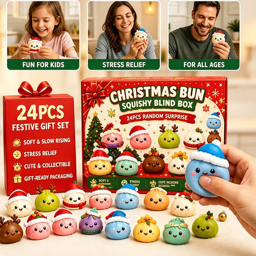 2026 Christmas Squishy Advent Calendar, Dumpling Slow Rebound