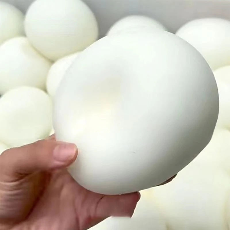 Big Squishy Bread Stress Ball Fidget Toy Soft Bun Squeeze Ball Stress