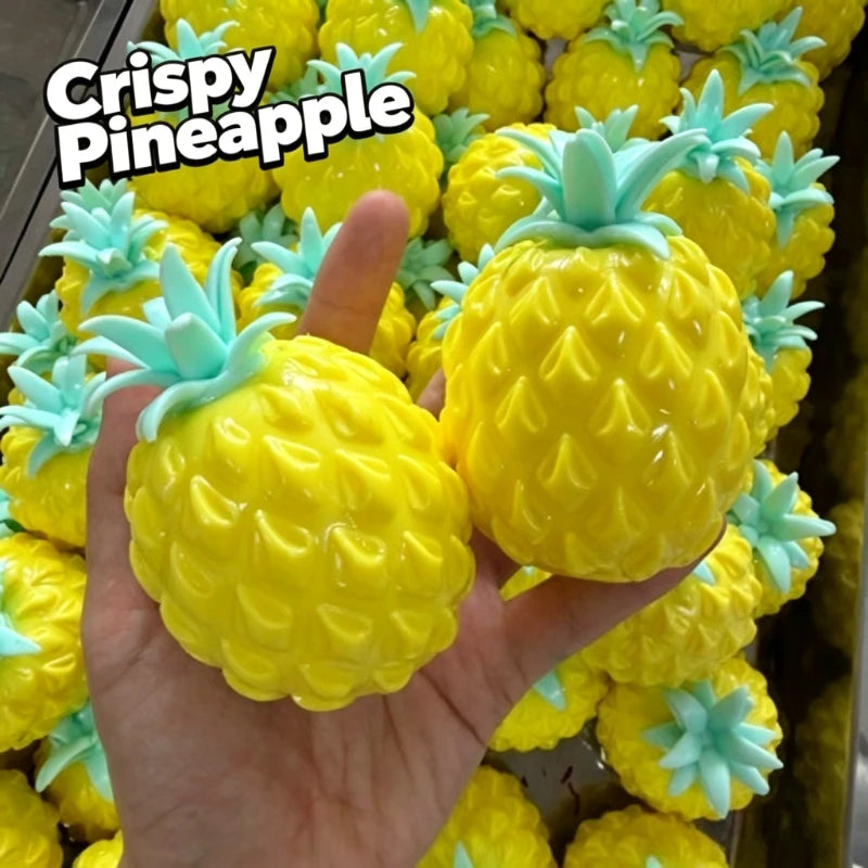 Crunchy Pineapple Stress Ball Fidget Squishy for Pressure Release