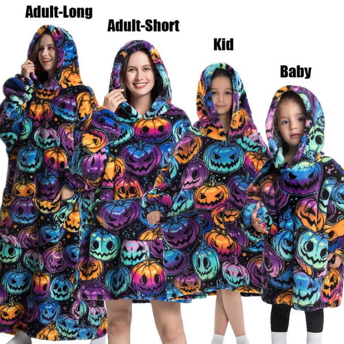 Winter Hoodies Sweatshirt Women Men Pullover Fleece Giant TV Oversized