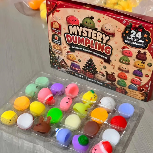 2026 Christmas Squishies Advent Calendar 24 Days Countdown Dumpling
