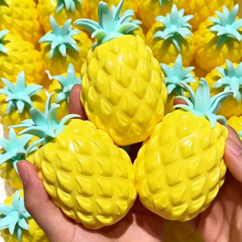 Crunchy Pineapple Stress Ball Fidget Squishy for Pressure Release