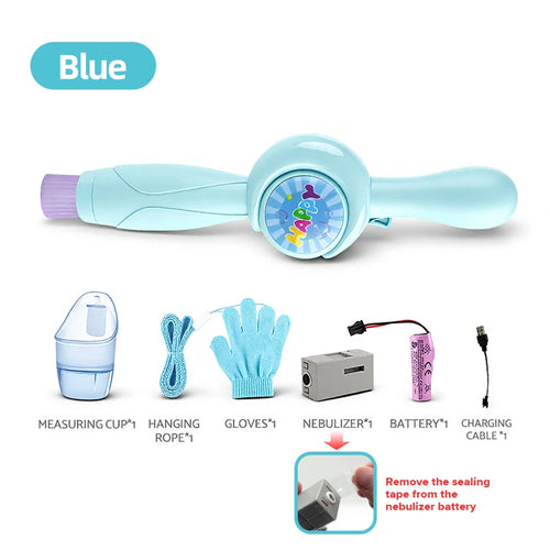 Fog Bubble Machine Automatic Electric Smoke Bubble Machine Magic