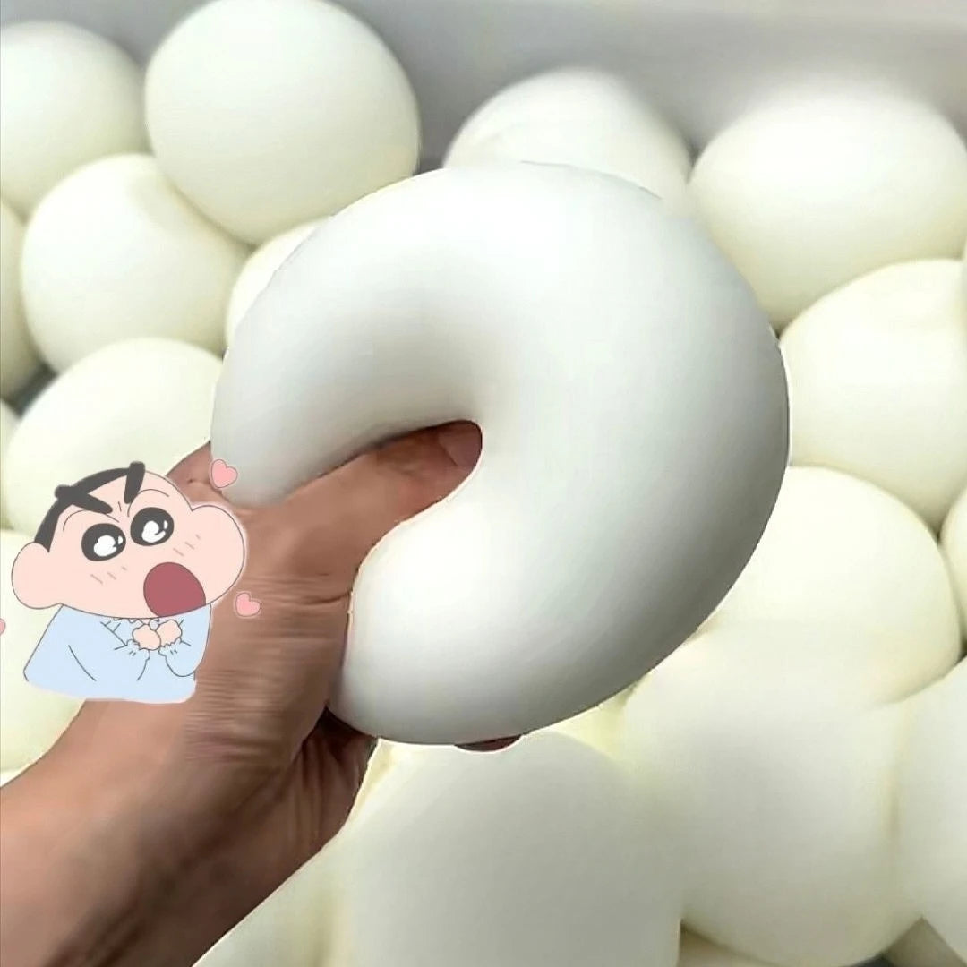 Big Squishy Bread Stress Ball Fidget Toy Soft Bun Squeeze Ball Stress