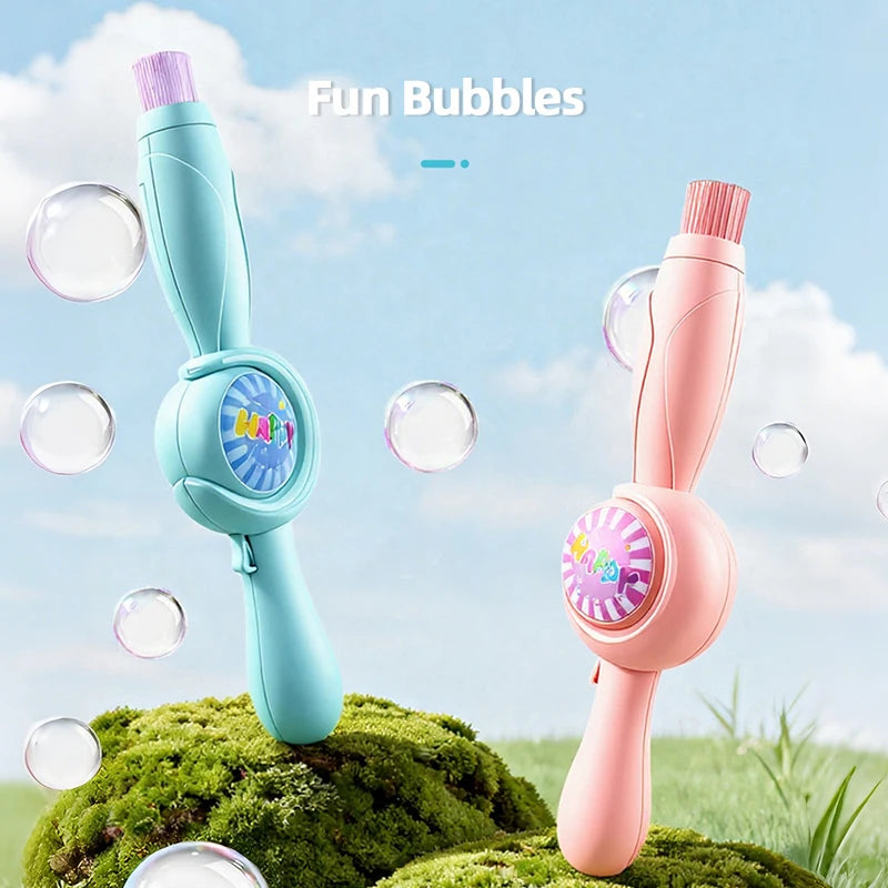 Fog Bubble Machine Automatic Electric Smoke Bubble Machine Magic