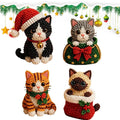 Animal Beading Kit With Instructions Christmas Cute Cat Craft Supplies